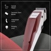 Wahl 01400-0016 Corded Steel Moser Classic Professional Hair Clipper; 0.7-3 mm; Stainless steel Star Blades for precision cutting; Red Wahl 01400-0016 Corded Steel Moser Classic Professional Hair Clipper; 0.7-3 mm; Stainless steel Star Blades for precision cutting; Red