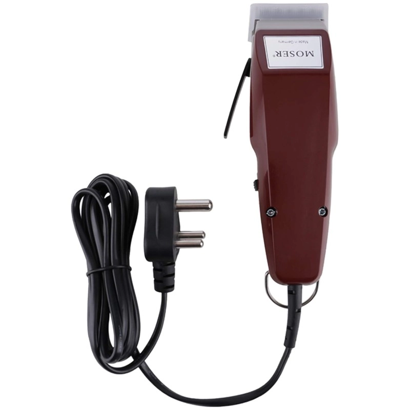Wahl 01400-0016 Corded Steel Moser Classic Professional Hair Clipper; 0.7-3 mm; Stainless steel Star Blades for precision cutting; Red Wahl 01400-0016 Corded Steel Moser Classic Professional Hair Clipper; 0.7-3 mm; Stainless steel Star Blades for precision cutting; Red