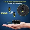 WeCool Moonwalk Mini Earbuds with Magnetic Charging Case with Digital Battery Indicator for Crisp Yellow WeCool Moonwalk Mini Earbuds with Magnetic Charging Case with Digital Battery Indicator for Crisp Yellow