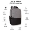 Wesley Milestone 2.0 Casual Waterproof Laptop Backpack/Office Bag/School Bag/College Bag/Travel Backpack (Dimensions:13x18 inches) (Compatible with 39.62cm(15.6inch Laptop) 30 L Wesley Milestone 2.0 Casual Waterproof Laptop Backpack/Office Bag/School Bag/College Bag/Travel Backpack (Dimensions:13x18 inches) (Compatible with 39.62cm(15.6inch Laptop) 30 L
