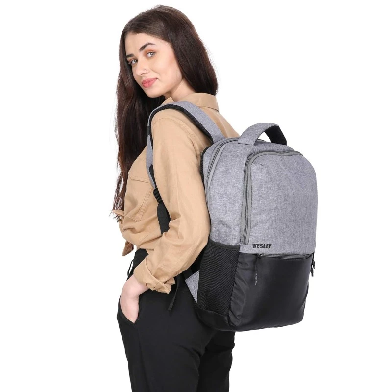 Wesley Milestone 2.0 Casual Waterproof Laptop Backpack/Office Bag/School Bag/College Bag/Travel Backpack (Dimensions:13x18 inches) (Compatible with 39.62cm(15.6inch Laptop) 30 L Wesley Milestone 2.0 Casual Waterproof Laptop Backpack/Office Bag/School Bag/College Bag/Travel Backpack (Dimensions:13x18 inches) (Compatible with 39.62cm(15.6inch Laptop) 30 L