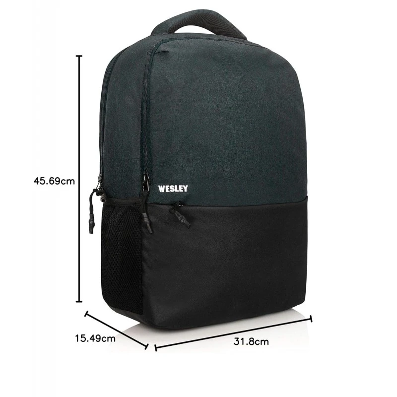 Wesley Milestone 2.0 Casual Waterproof Laptop Backpack/Office Bag/School Bag/College Bag/Travel Backpack (Dimensions:13x18 inches) (Compatible with 39.62cm(15.6inch Laptop) 30 L Wesley Milestone 2.0 Casual Waterproof Laptop Backpack/Office Bag/School Bag/College Bag/Travel Backpack (Dimensions:13x18 inches) (Compatible with 39.62cm(15.6inch Laptop) 30 L