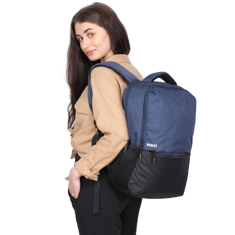 Wesley Milestone 2.0 Casual Waterproof Laptop Backpack/Office Bag/School Bag/College Bag/Travel Backpack (Dimensions:13x18 inches) (Compatible with 39.62cm(15.6inch Laptop) 30 L Wesley Milestone 2.0 Casual Waterproof Laptop Backpack/Office Bag/School Bag/College Bag/Travel Backpack (Dimensions:13x18 inches) (Compatible with 39.62cm(15.6inch Laptop) 30 L