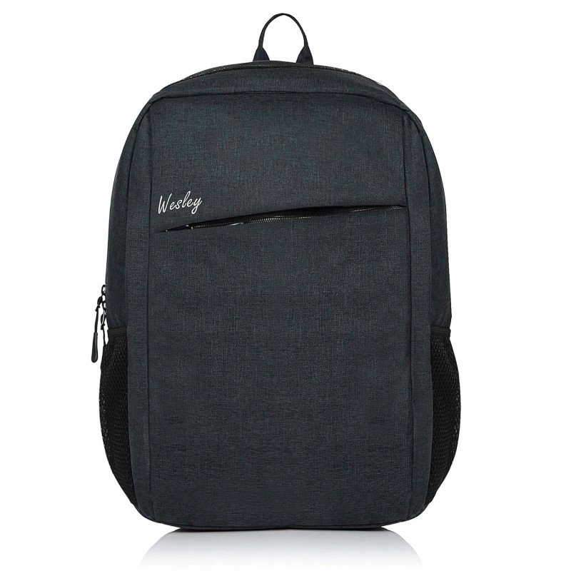 Wesley Unisex Milestone Casual Waterproof Laptop Office School College Business Travel Backpack (Dimensions: 12.5x18 inches) (Compatible with 15.6 inch laptops)