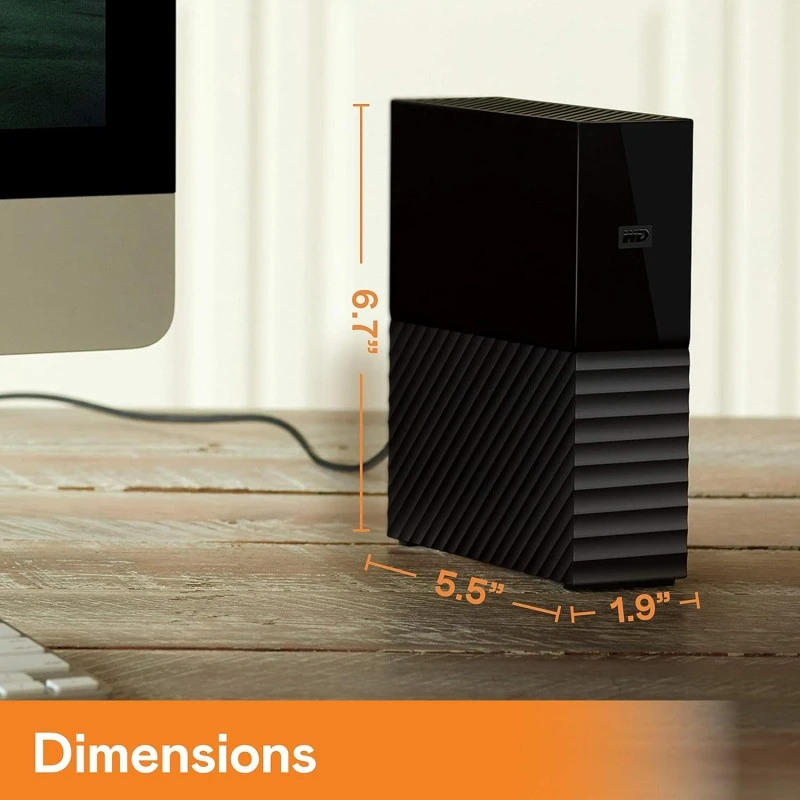 Western Digital WD 16TB My Book Desktop External Hard Disk Drive-3.5Inch, USB 3.0 with Automatic Backup,256 Bit AES Hardware Encryption,Password Protection,Compatible with Windows&Mac, Portable HDD Western Digital WD 16TB My Book Desktop External Hard Disk Drive-3.5Inch, USB 3.0 with Automatic Backup,256 Bit AES Hardware Encryption,Password Protection,Compatible with Windows&Mac, Portable HDD