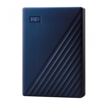 Western Digital WD 5TB My Passport for Mac - Portable Hard Disk Drive, USB 3.0 & Type C USB Adapter, Compatible with Mac, Time Machine Ready & Password Protection, External HDD (WDBA2F0050BBL-WESN)