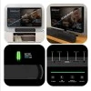 Wings Centerstage 110, 20W Soundbar, with Built-in Mobile Holder, 5.0 Bluetooth, Aux Input and 6 Hours Playtime Wings Centerstage 110, 20W Soundbar, with Built-in Mobile Holder, 5.0 Bluetooth, Aux Input and 6 Hours Playtime