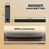 Wings Centerstage 2000, 2.1 Channel Soundbar with 100W RMS,5.0 Bluetooth, USB, Aux, HDMI Connection & Remote Control, Black,WL-CENTERSTAGE2000-BLK Wings Centerstage 2000, 2.1 Channel Soundbar with 100W RMS,5.0 Bluetooth, USB, Aux, HDMI Connection & Remote Control, Black,WL-CENTERSTAGE2000-BLK