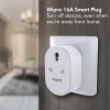 Wipro 16A Wi-Fi Smart Plug with Energy Monitoring- Suitable for Large Appliances like Geysers, Microwave Ovens, Air Conditioners (Works with Alexa and Google Assistant)- White Wipro 16A Wi-Fi Smart Plug with Energy Monitoring- Suitable for Large Appliances like Geysers, Microwave Ovens, Air Conditioners (Works with Alexa and Google Assistant)- White