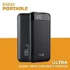 World Of PLAY 20000mAh Power Bank PBA20 Black with Li-Polymer Batteries and Fast Charging Smart Watches Neckbands Other Devices World Of PLAY 20000mAh Power Bank PBA20 Black with Li-Polymer Batteries and Fast Charging Smart Watches Neckbands Other Devices