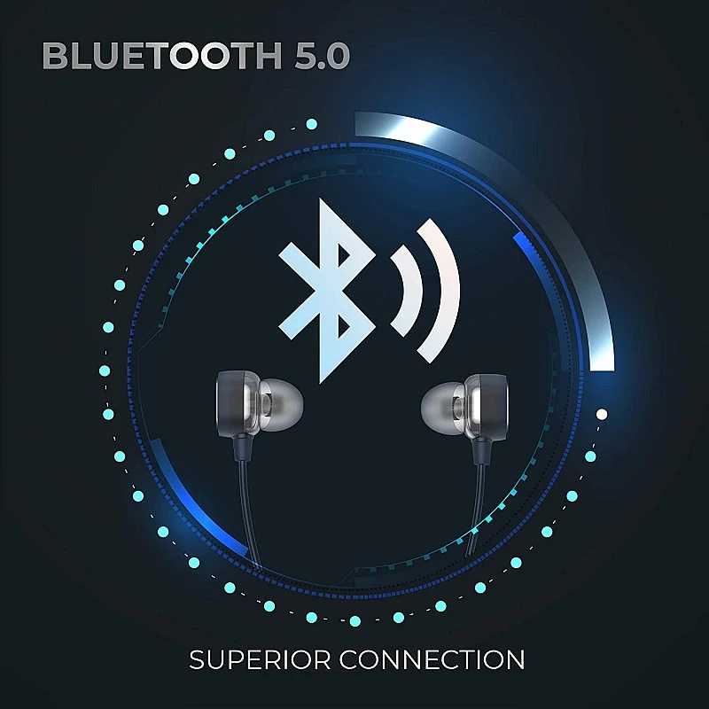 World Of PLAY PLAYGO N23 (2020) Wireless Earphones Neckband-Galaxy Black World Of PLAY PLAYGO N23 (2020) Wireless Earphones Neckband-Galaxy Black