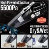 Woscherr 578 2in1 Tyre Inflator for Car & Car Vacuum Cleaner, DC12V|150 PSI Air Pump for Car Tyre|120 Watt Car Vacuum Cleaner High Power 5500PA Handheld & LED Light, Long Power Chord for Wet/Dry Use Woscherr 578 2in1 Tyre Inflator for Car & Car Vacuum Cleaner, DC12V|150 PSI Air Pump for Car Tyre|120 Watt Car Vacuum Cleaner High Power 5500PA Handheld & LED Light, Long Power Chord for Wet/Dry Use