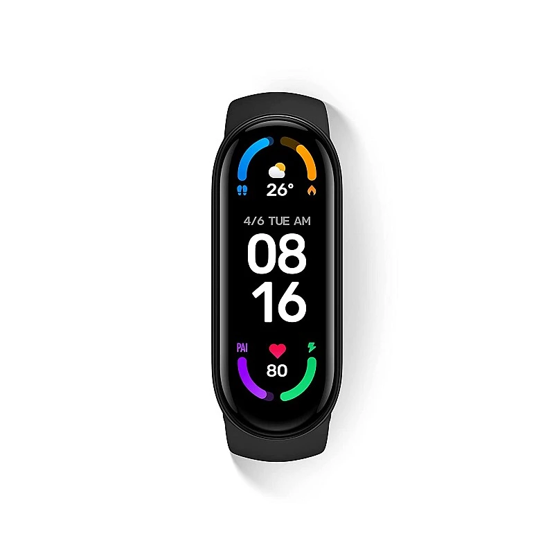 Xiaomi Mi Smart Band 6, Larger AMOLED Screen Black Xiaomi Mi Smart Band 6, Larger AMOLED Screen Black