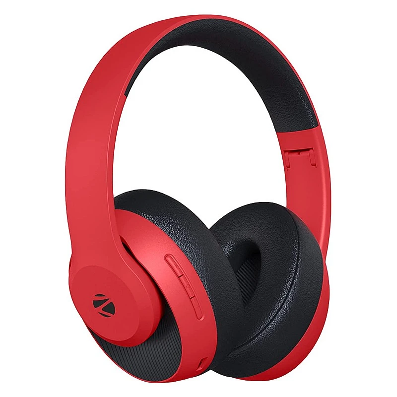 ZEBRONICS Zeb-DUKE1 Wireless 5.0 Headphone with 34Hrs* Battery Backup, Dual Pairing, Media & Volume Control h mic (Orange with Grey) ZEBRONICS Zeb-DUKE1 Wireless 5.0 Headphone with 34Hrs* Battery Backup, Dual Pairing, Media & Volume Control h mic (Orange with Grey)