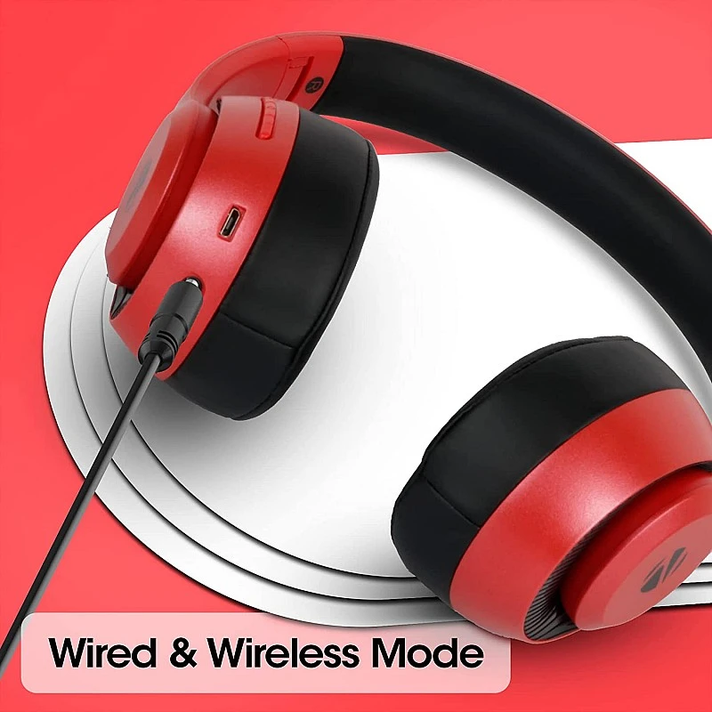 ZEBRONICS Zeb-DUKE1 Wireless 5.0 Headphone with 34Hrs* Battery Backup, Dual Pairing, Media & Volume Control h mic (Orange with Grey) ZEBRONICS Zeb-DUKE1 Wireless 5.0 Headphone with 34Hrs* Battery Backup, Dual Pairing, Media & Volume Control h mic (Orange with Grey)