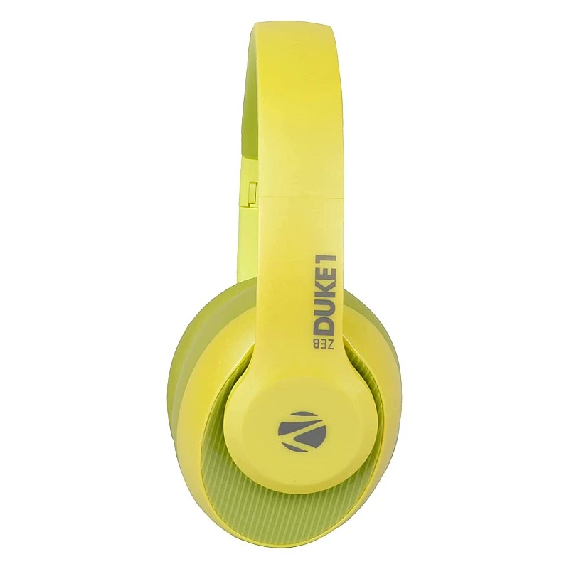 ZEBRONICS Zeb-DUKE1 Wireless 5.0 Headphone with 34Hrs* Battery Backup, Dual Pairing, Media & Volume Control h mic (Orange with Grey) ZEBRONICS Zeb-DUKE1 Wireless 5.0 Headphone with 34Hrs* Battery Backup, Dual Pairing, Media & Volume Control h mic (Orange with Grey)