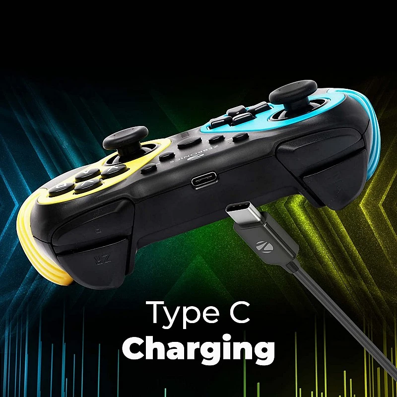 ZEBRONICS Zeb-MAX Play Windows Compatible 2.4GHz Wireless Gamepad ZEBRONICS Zeb-MAX Play Windows Compatible 2.4GHz Wireless Gamepad