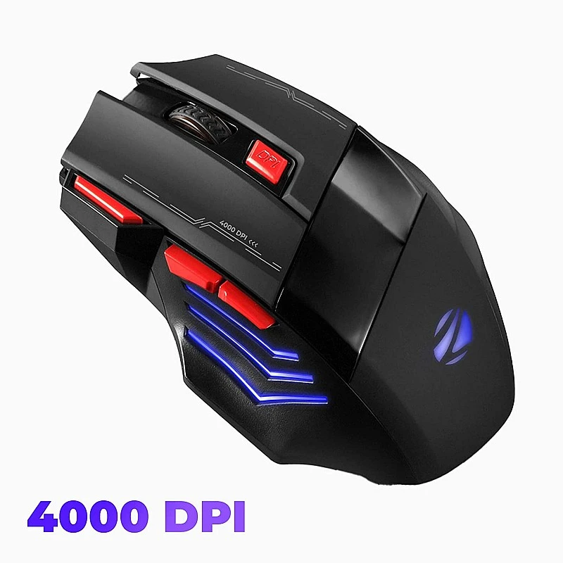 ZEBRONICS Zeb-Reaper 2.4GHz Wireless Gaming Mouse with USB Nano Receiver Black ZEBRONICS Zeb-Reaper 2.4GHz Wireless Gaming Mouse with USB Nano Receiver Black