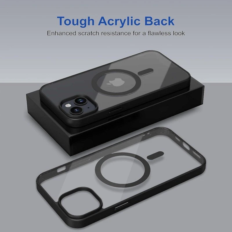 Zapcase Back Case Cover for iPhone 15 | Compatible for iPhone 15 Back Cover | Scratch-Resistant Back Cover | Black Zapcase Back Case Cover for iPhone 15 | Compatible for iPhone 15 Back Cover | Scratch-Resistant Back Cover | Black