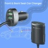 Zebronics ZEB-CC514AE Dual Port Front Back seat car Charger That Comes with Fast Charge Zebronics ZEB-CC514AE Dual Port Front Back seat car Charger That Comes with Fast Charge