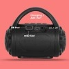 Zebronics ZEB-COUNTY 3W Wireless Bluetooth Portable Speaker With Supporting Carry Handle, USB, SD Card, AUX, FM & Call Function. (Black)