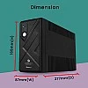 Zebronics ZEB-U775 Power Supply UPS (Black) Zebronics ZEB-U775 Power Supply UPS (Black)