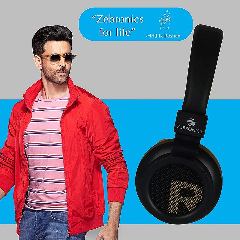 Zebronics Zeb-Bang Bluetooth Wireless Over Ear Headphones with Mic (Orange) Zebronics Zeb-Bang Bluetooth Wireless Over Ear Headphones with Mic (Orange)