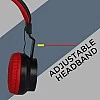 Zebronics Zeb-Bang Bluetooth Wireless Over Ear Headphones with Mic (Orange) Zebronics Zeb-Bang Bluetooth Wireless Over Ear Headphones with Mic (Orange)