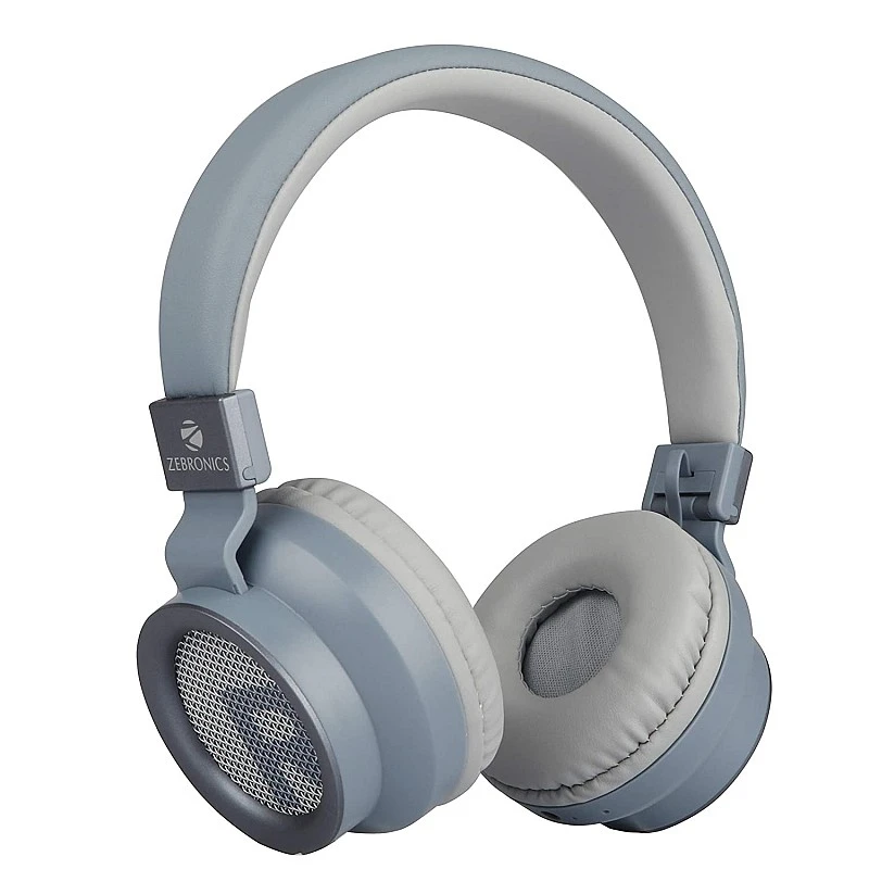 Zebronics Zeb-Bang Bluetooth Wireless Over Ear Headphones with Mic (Orange) Zebronics Zeb-Bang Bluetooth Wireless Over Ear Headphones with Mic (Orange)