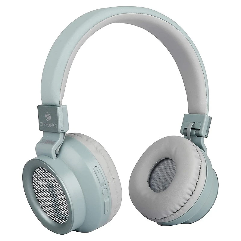 Zebronics Zeb-Bang Bluetooth Wireless Over Ear Headphones with Mic (Orange) Zebronics Zeb-Bang Bluetooth Wireless Over Ear Headphones with Mic (Orange)