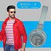 Zebronics Zeb-Bang Bluetooth Wireless Over Ear Headphones with Mic (Orange) Zebronics Zeb-Bang Bluetooth Wireless Over Ear Headphones with Mic (Orange)