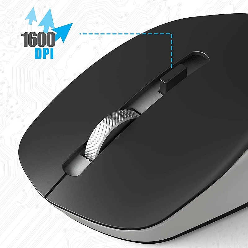 Zebronics Zeb-Companion 500 2.4GHz Wireless Keyboard & Mouse Combo, USB Nano Receiver, Chiclet Keys, Ultra Silent, Power On/Off Switch Zebronics Zeb-Companion 500 2.4GHz Wireless Keyboard & Mouse Combo, USB Nano Receiver, Chiclet Keys, Ultra Silent, Power On/Off Switch