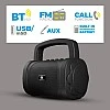 Zebronics Zeb-County 3 Portable Wireless Speaker Supporting Bluetooth FM Radio Call Function Black Zebronics Zeb-County 3 Portable Wireless Speaker Supporting Bluetooth FM Radio Call Function Black
