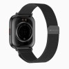 Zebronics Zeb-FIT5220CH Smart Fitness Watch, 2.5D Curved Glass 4.4cm Large Square Display Metal Body HR Monitor (Black)
