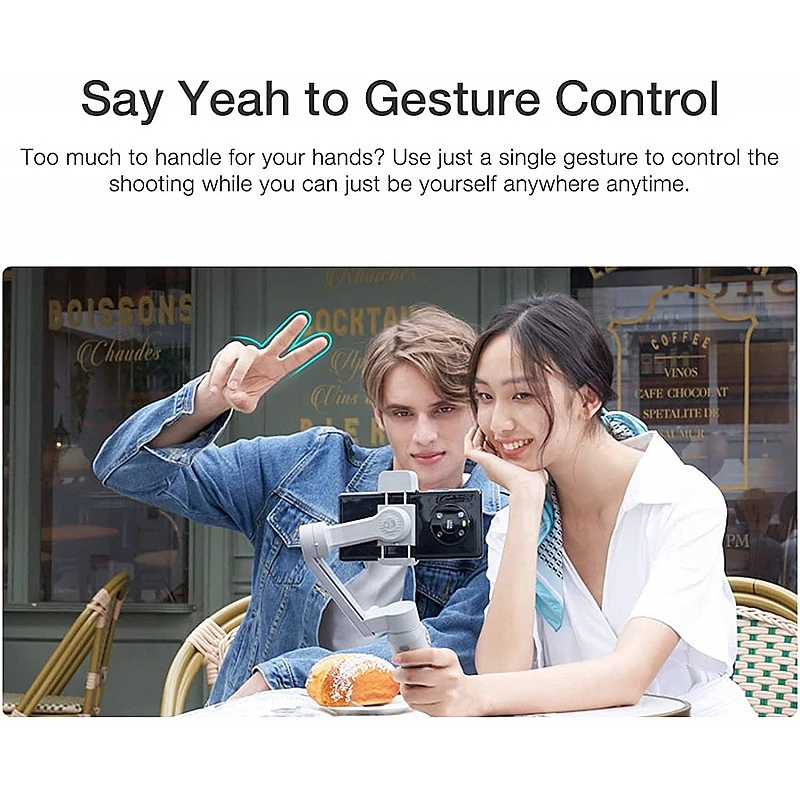 Zhiyun Smooth Q3, 3-Axis Handheld Smartphone Gimbal Stabilizer for iPhone, Android Smartphone YouTube Vlog Live Video Record - Multicolor Zhiyun Smooth Q3, 3-Axis Handheld Smartphone Gimbal Stabilizer for iPhone, Android Smartphone YouTube Vlog Live Video Record - Multicolor