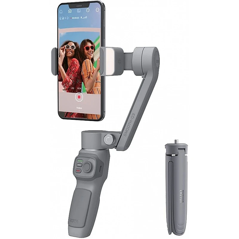 Zhiyun Smooth Q3, 3-Axis Handheld Smartphone Gimbal Stabilizer (with 2 Years ZHIYUN India Official_Warranty - Multicolor Zhiyun Smooth Q3, 3-Axis Handheld Smartphone Gimbal Stabilizer (with 2 Years ZHIYUN India Official_Warranty - Multicolor
