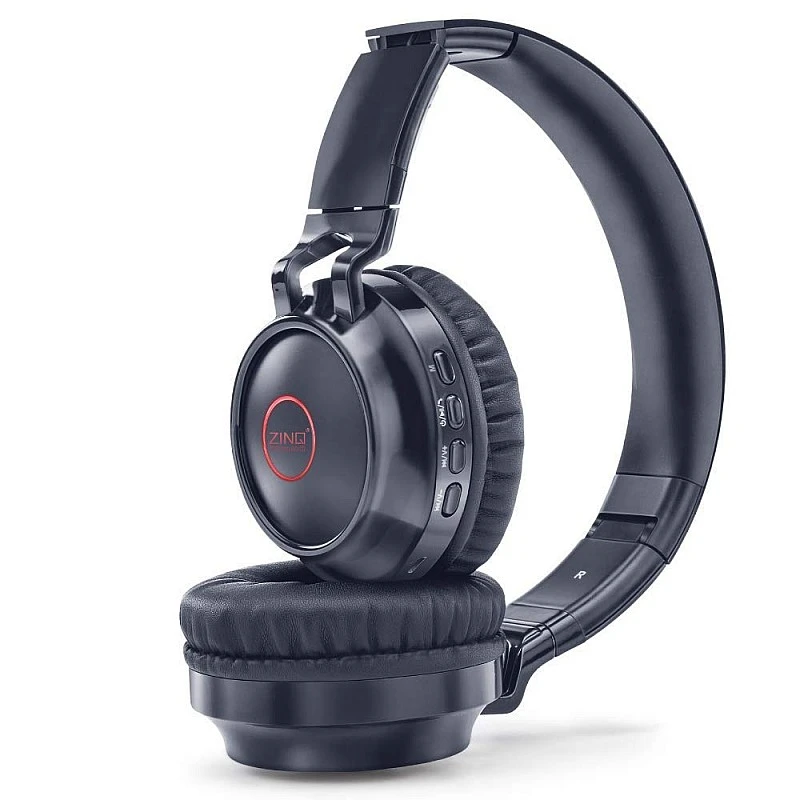 Zinq Erupt 4155 Wireless Bluetooth On Ear Headphone with Mic (Black) Zinq Erupt 4155 Wireless Bluetooth On Ear Headphone with Mic (Black)