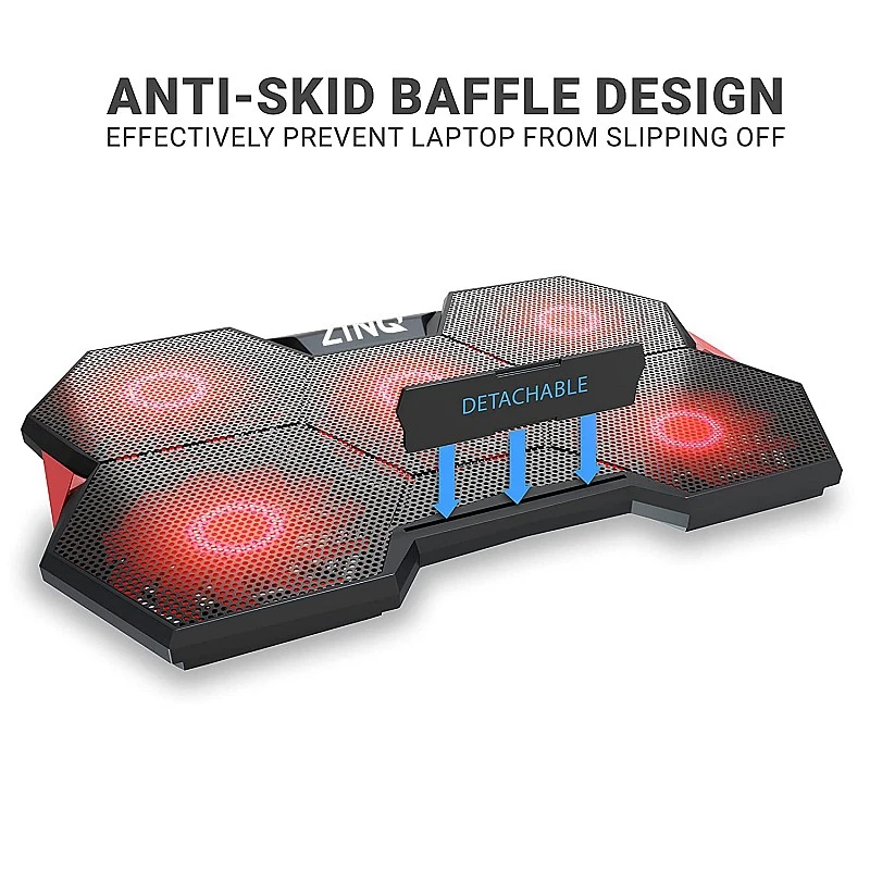Zinq Five Fan Cooling Pad Zinq Five Fan Cooling Pad