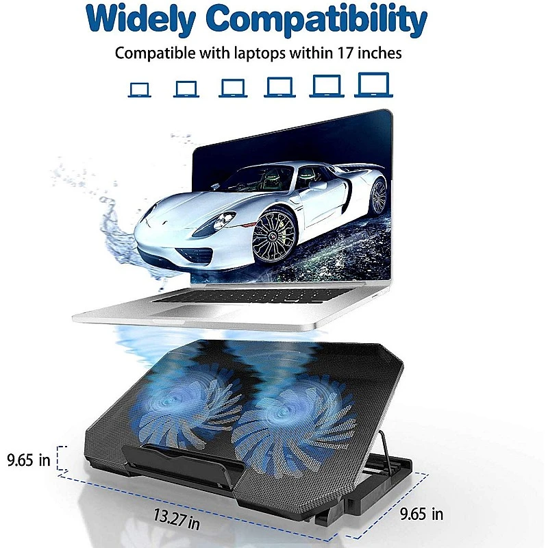 Zinq Five Fan Cooling Pad Zinq Five Fan Cooling Pad