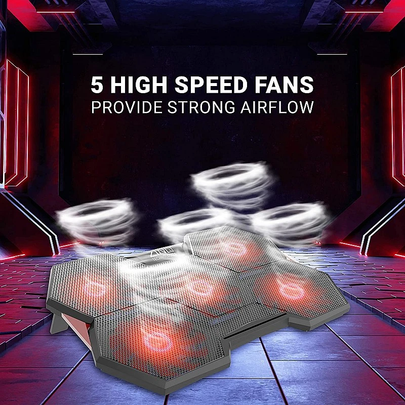 Zinq Five Fan Cooling Pad Zinq Five Fan Cooling Pad