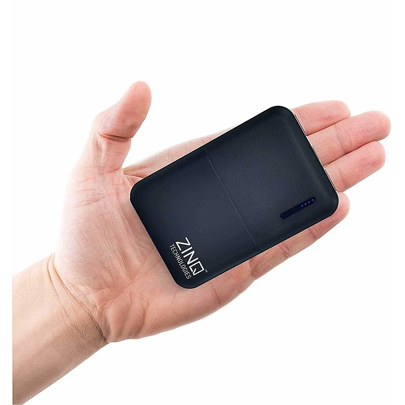 Zinq Technologies 10000mAh Li-Polymer Power Bank with 18W QC 3.0 Quick Charge Z10KP (Black) Zinq Technologies 10000mAh Li-Polymer Power Bank with 18W QC 3.0 Quick Charge Z10KP (Black)