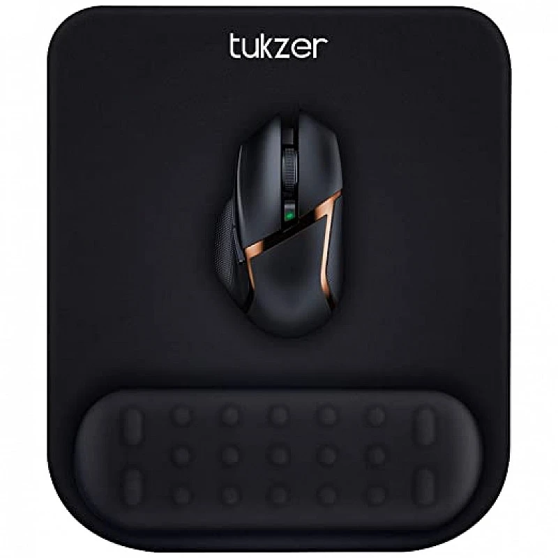 Tukzer Gel Mouse Pad Wrist Rest Memory-Foam Ergonomic Mousepad Tukzer Gel Mouse Pad Wrist Rest Memory-Foam Ergonomic Mousepad
