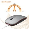 amazon basics 2.4GHz Wireless + Bluetooth 5.1 Mouse, Multi-Device Dual Mode Slim Rechargeable Silent Click Buttons Wireless Bluetooth Mouse, 3 Adjustable DPI amazon basics 2.4GHz Wireless + Bluetooth 5.1 Mouse, Multi-Device Dual Mode Slim Rechargeable Silent Click Buttons Wireless Bluetooth Mouse, 3 Adjustable DPI