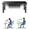amazon basics Monitor Stand/Laptop Stand for Desk | Compatible with 24",27",29" and 32" Inch, Laptop, PC, and Printer | Height Adjustable | Durable Steel Construction amazon basics Monitor Stand/Laptop Stand for Desk | Compatible with 24",27",29" and 32" Inch, Laptop, PC, and Printer | Height Adjustable | Durable Steel Construction