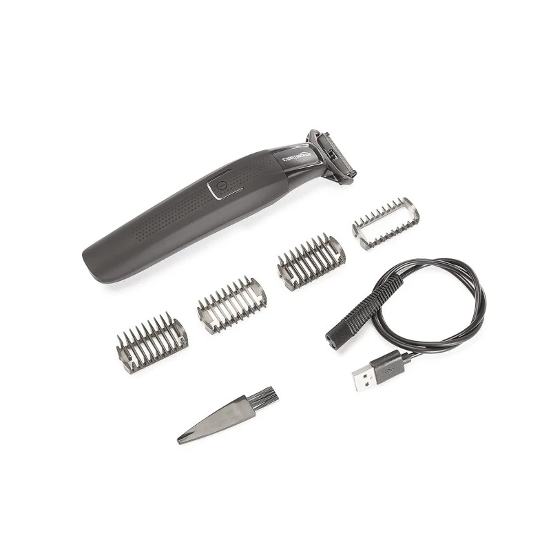 amazon basics Unisex Cord/Cordless Trimmer and Shaver with 4 Trimming Combs, IPX7-90 Minutes Run Time (Black) amazon basics Unisex Cord/Cordless Trimmer and Shaver with 4 Trimming Combs, IPX7-90 Minutes Run Time (Black)