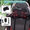 beatXP Deep Heal Pillow Shiatsu Infrared Heat Therapy Massager with 3 Mode Settings | Deep Tissue Massager for Shoulder, Neck and Back Pain Relief beatXP Deep Heal Pillow Shiatsu Infrared Heat Therapy Massager with 3 Mode Settings | Deep Tissue Massager for Shoulder, Neck and Back Pain Relief