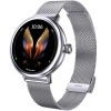 beatXP Eva 1.2" Super AMOLED Display, Bluetooth Calling Smart Watch for Women, Metal Body, 360 * 360px, Menstrual Tracker, 100+ Sports Modes, 24/7 Health Tracking, Rotary Crown, IP68 (Gold) (Unbox)