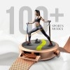 beatXP Eva 1.2" Super AMOLED Display, Bluetooth Calling Smart Watch for Women, Metal Body, 360 * 360px, Menstrual Tracker, 100+ Sports Modes, 24/7 Health Tracking, Rotary Crown, IP68 (Gold) (Unbox)