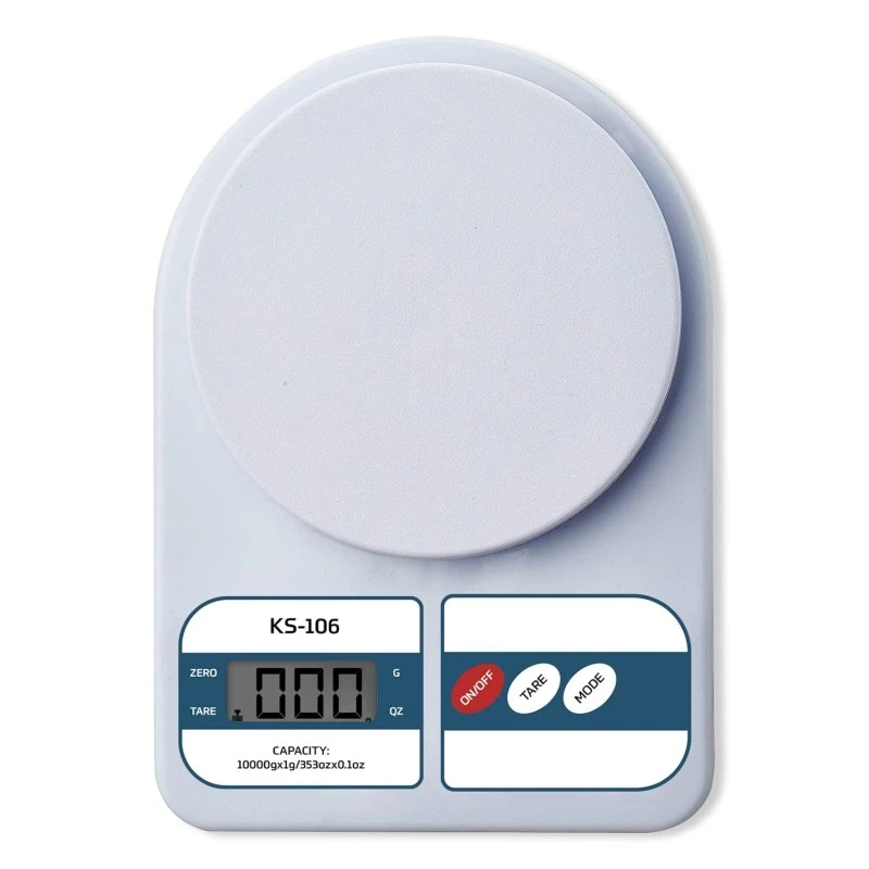 beatXP Kitchen Scale Multipurpose Portable Electronic Digital Weighing Scale | Weight Machine With Back Light LCD Display | White | 10 Kg | 2 Year Warranty beatXP Kitchen Scale Multipurpose Portable Electronic Digital Weighing Scale | Weight Machine With Back Light LCD Display | White | 10 Kg | 2 Year Warranty