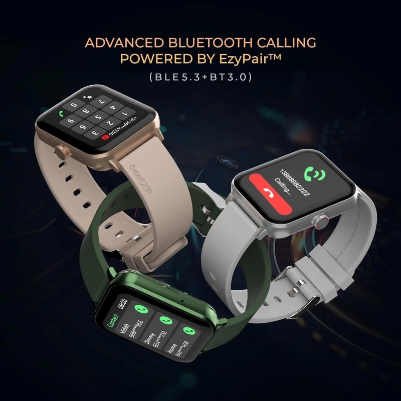 beatXP Marv Ace 1.85” HD Display Bluetooth Calling Smart Watch, Rotary Crown, 240 * 284px, 500 Nits, 60Hz Refresh Rate, 100+ Sports Modes (Black) beatXP Marv Ace 1.85” HD Display Bluetooth Calling Smart Watch, Rotary Crown, 240 * 284px, 500 Nits, 60Hz Refresh Rate, 100+ Sports Modes (Black)